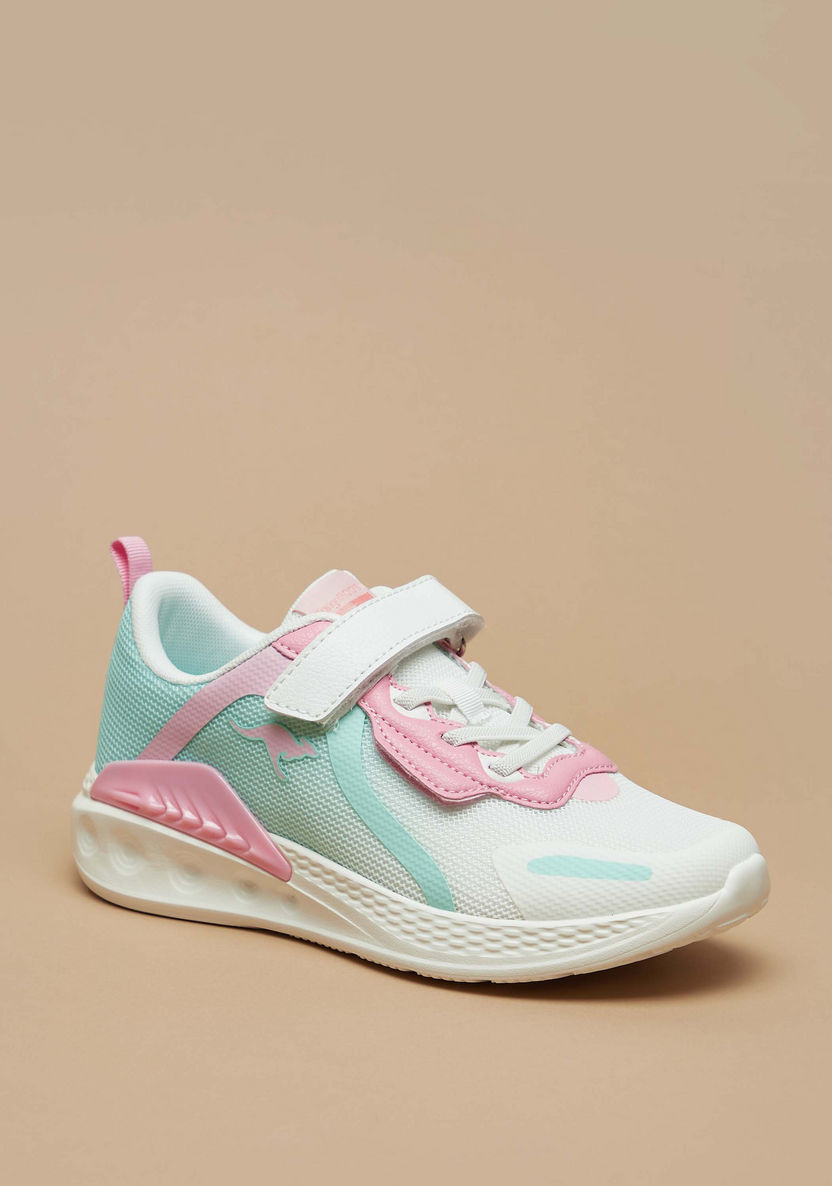 KangaROOS Kids' Hook and Loop Closure Sports Shoes with Memory Foam-Girl%27s Sneakers-image-0