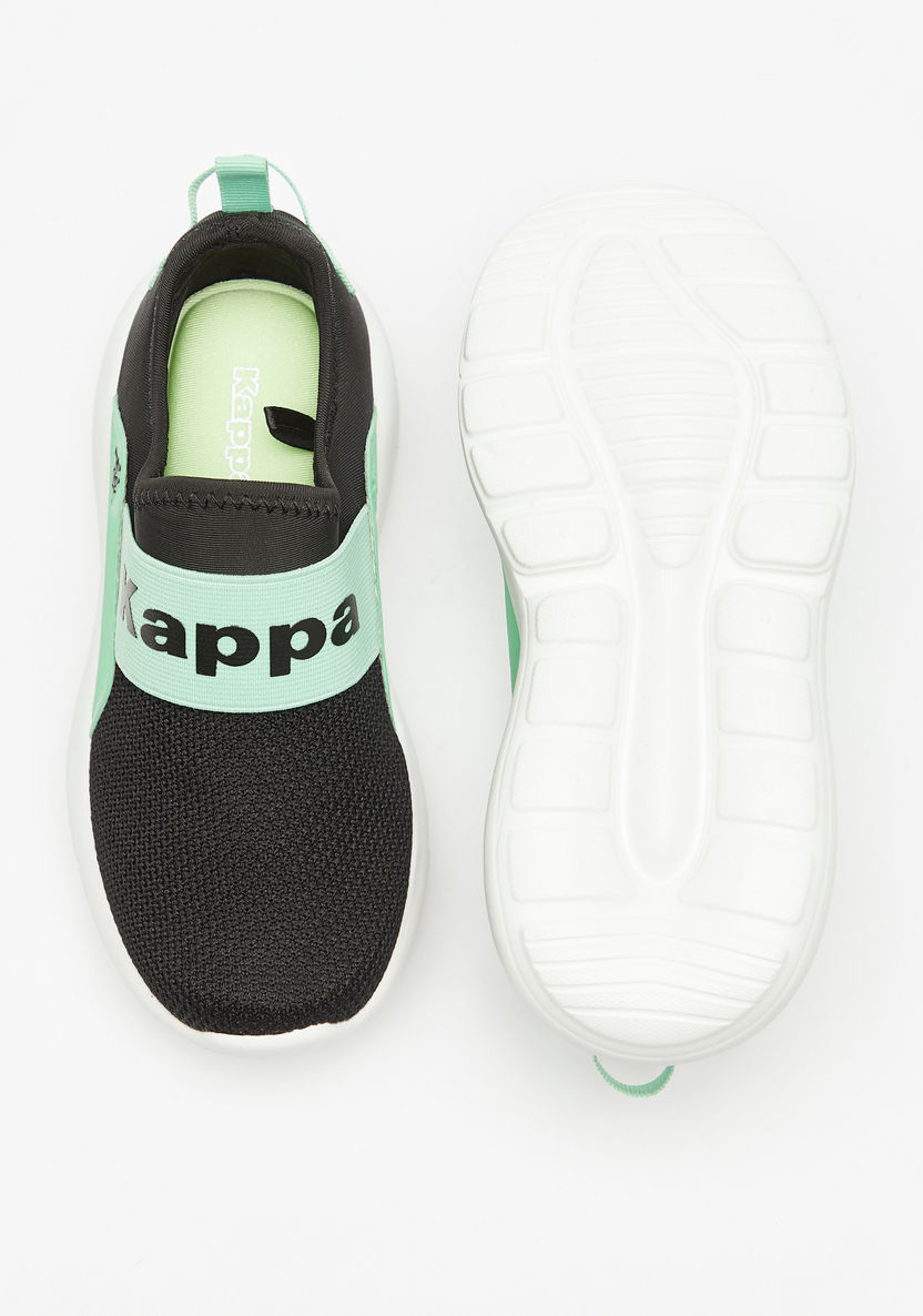 Kappa Boys' Logo Print Slip-On Walking Shoes-Boy%27s Sports Shoes-image-3