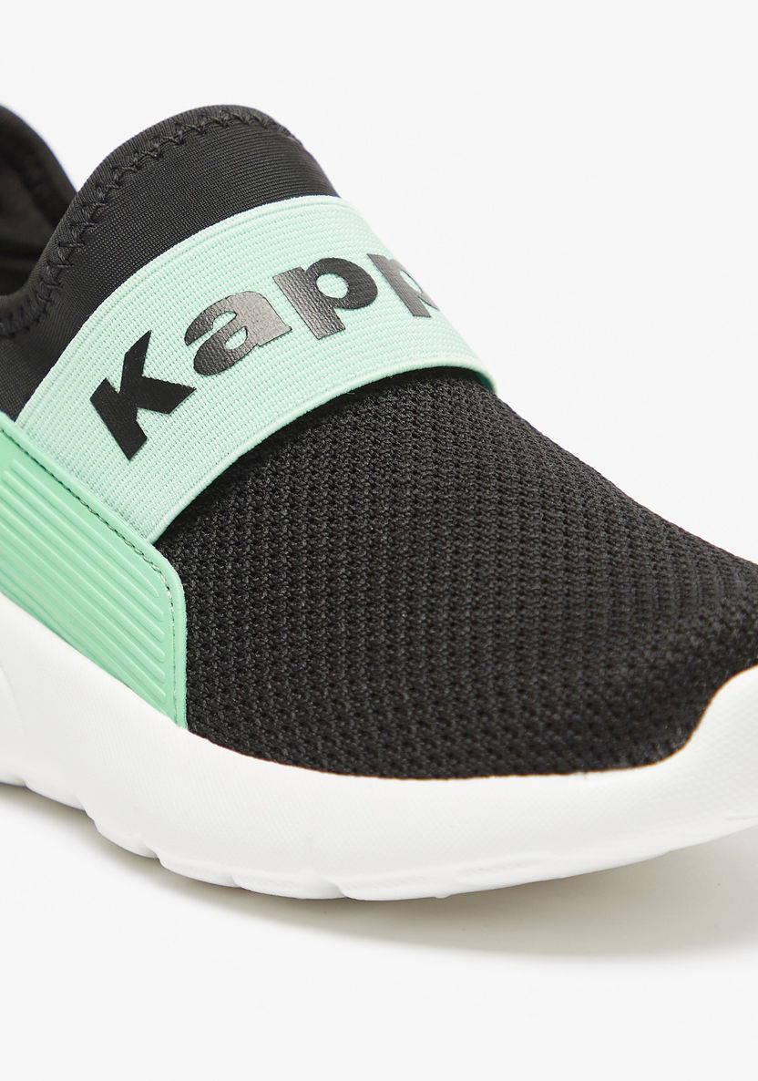 Kappa Boys' Logo Print Slip-On Walking Shoes-Boy%27s Sports Shoes-image-4