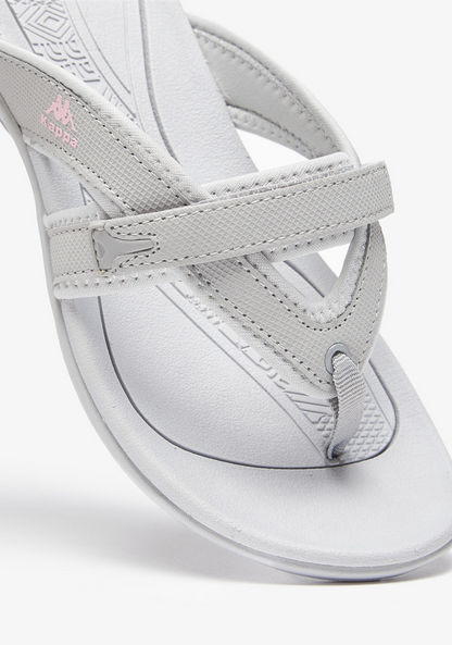 Kappa Women's Solid Slip-On Thong Sandals with Straps