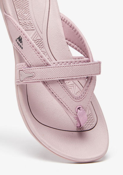 Kappa Women's Solid Slip-On Thong Sandals with Straps