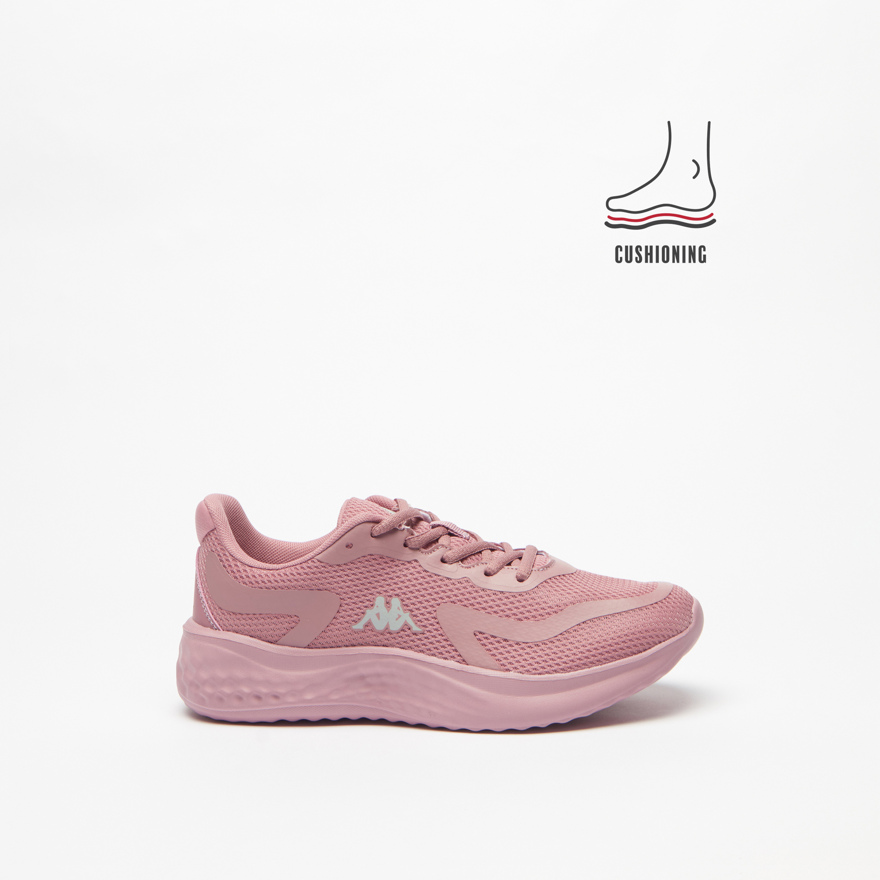 Kappa Women's  Lace-Up Sports Shoes with Cushioning-women-shoes-sneakers-image-1
