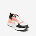 KangaROOS Women's Colourblocked Sneakers with Lace-Up Closure-Women%27s Sneakers-thumbnail-0