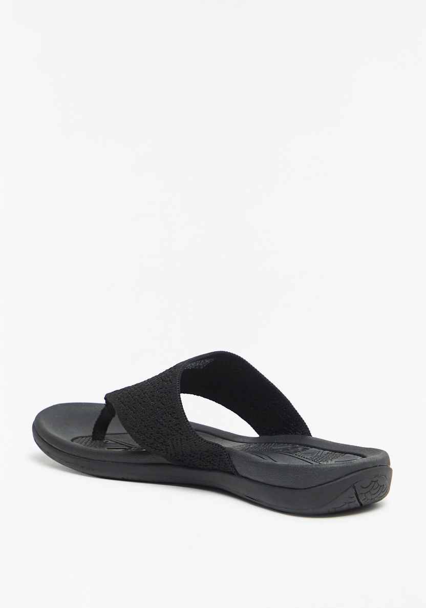 Kappa Women's Textured Slip-On Sandals-Women%27s Flat Sandals-image-1