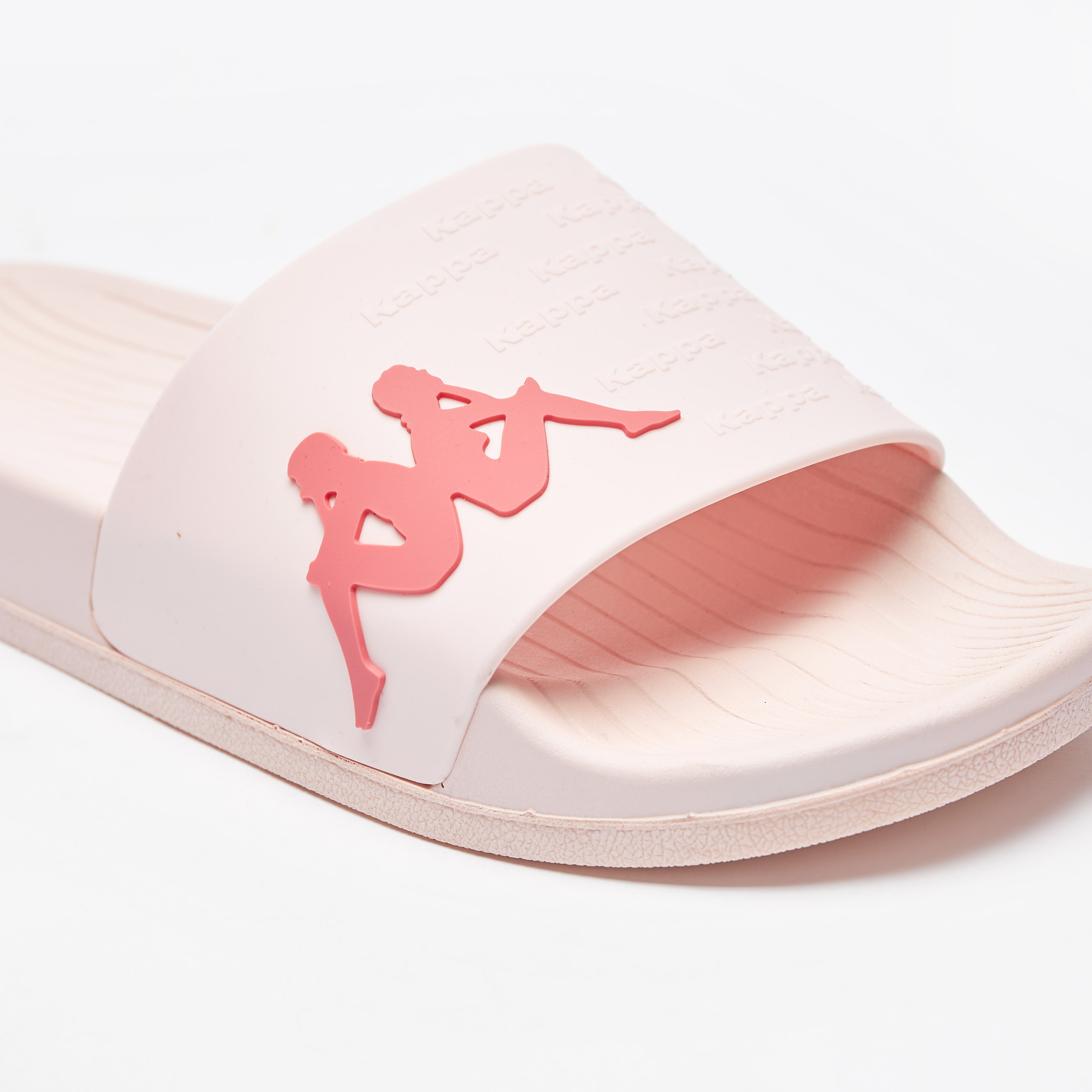 Shop Kappa Women s Logo Embossed Slide Slippers Online Splash Saudi