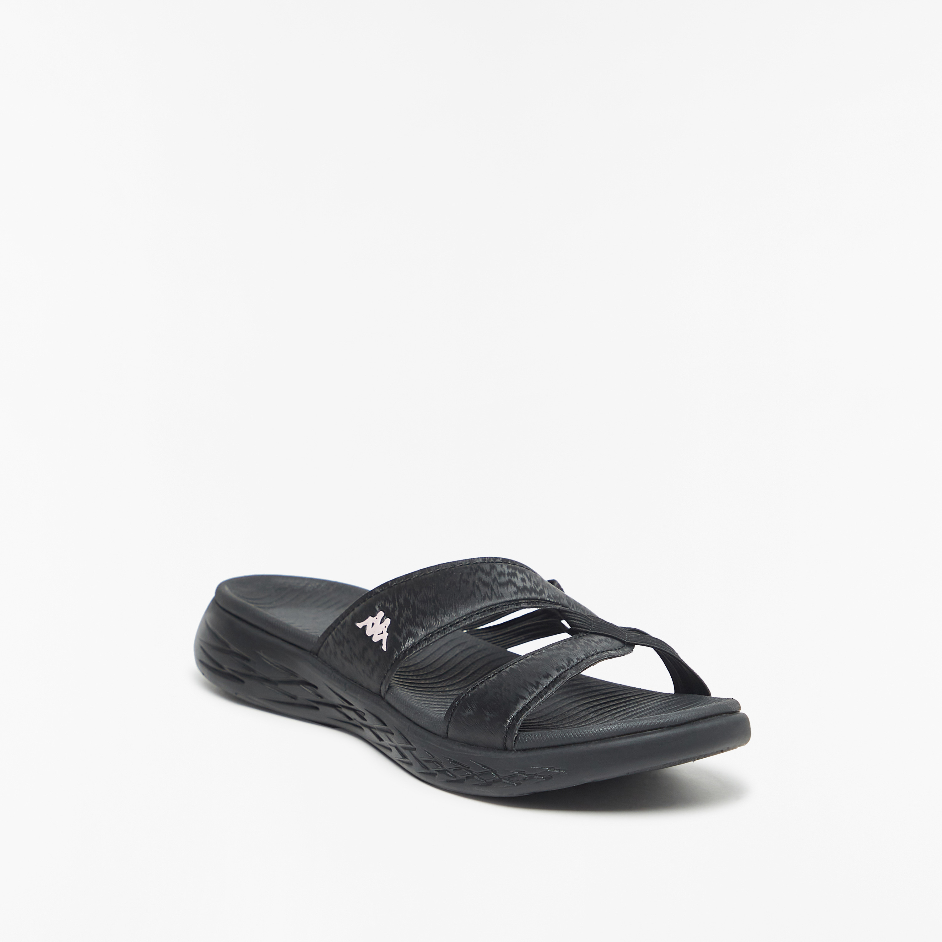 Kappa slides with straps hot sale