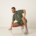 Kappa Men's Printed Walking Shoes with Lace-Up Closure-Men%27s Sports Shoes-thumbnail-4