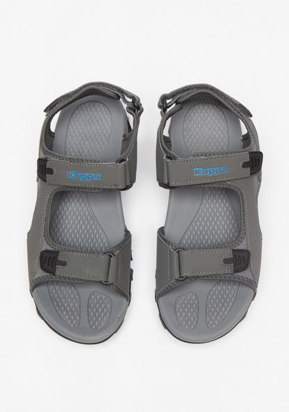 Kappa Men's Floaters with Hook and Loop Closure-Men%27s Sandals-image-0