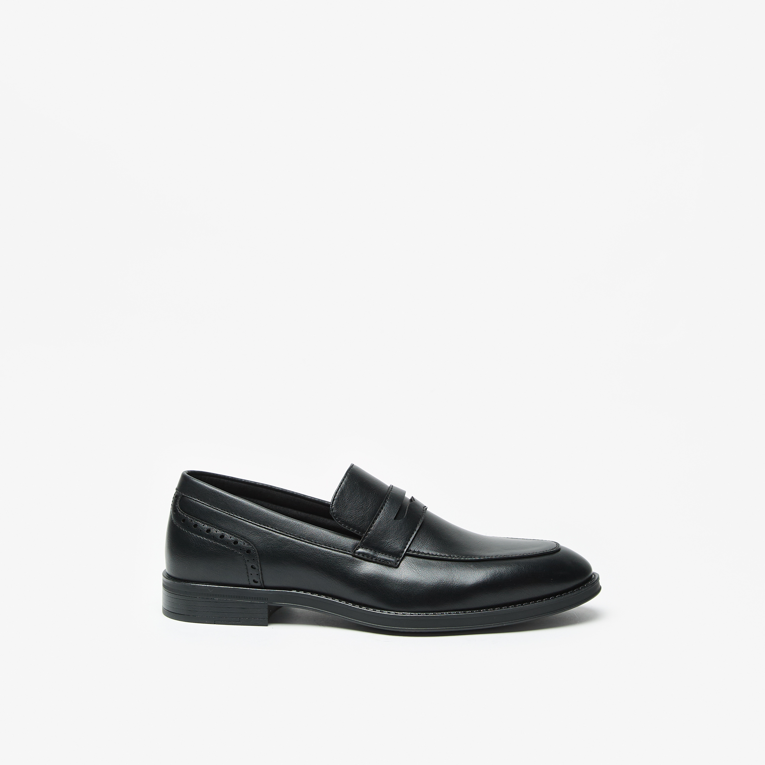 LBL by Shoexpress Solid Slip-On Loafers-men-shoes-formalshoes-image-3