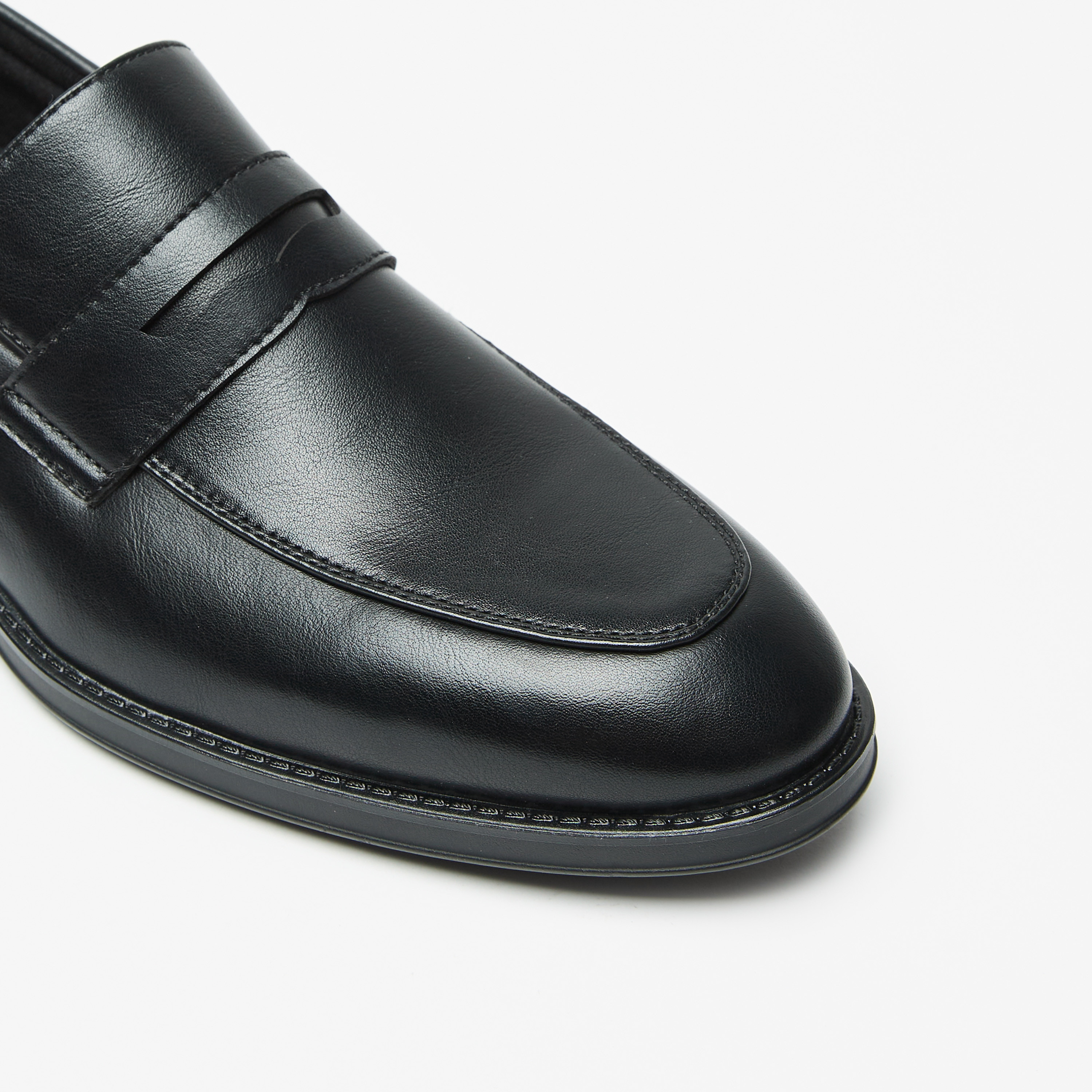 LBL by Shoexpress Solid Slip-On Loafers-men-shoes-formalshoes-image-5