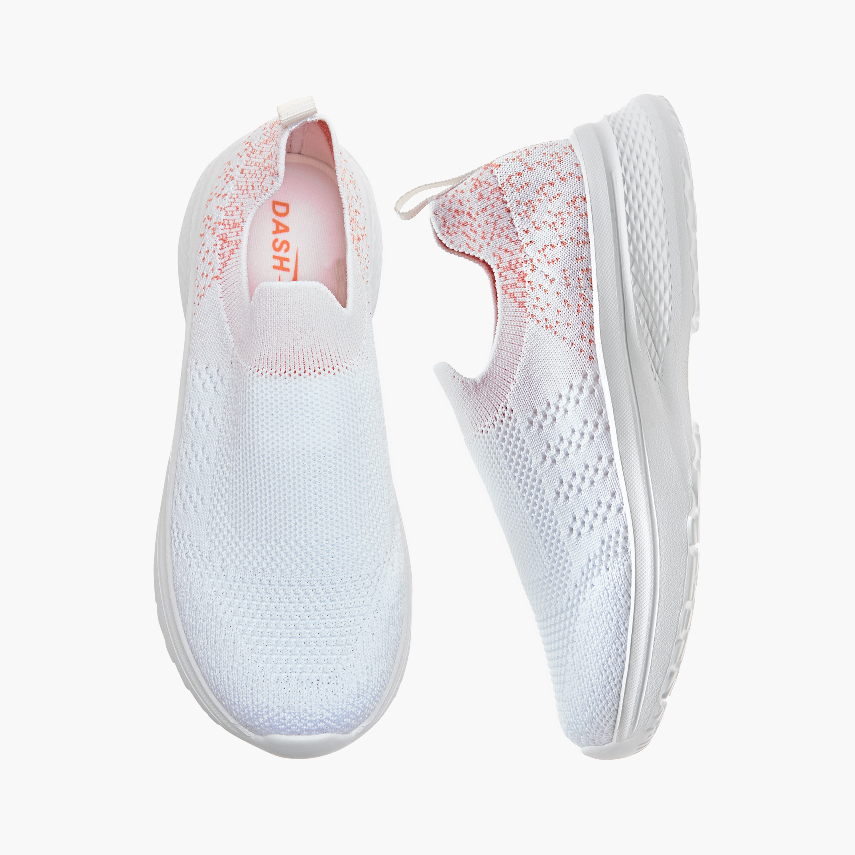 حذاء مشي سهل الارتداء بلسان سحب للبنات من داش-girls-shoes-sports-image-6