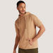 Iconic Hooded Sweatshirt with Kangaroo Pocket and Short Sleeves-Hoodies and Sweatshirts-thumbnail-0