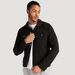 Iconic Textured Lightweight Jacket with Long Sleeves-Jackets-thumbnail-0
