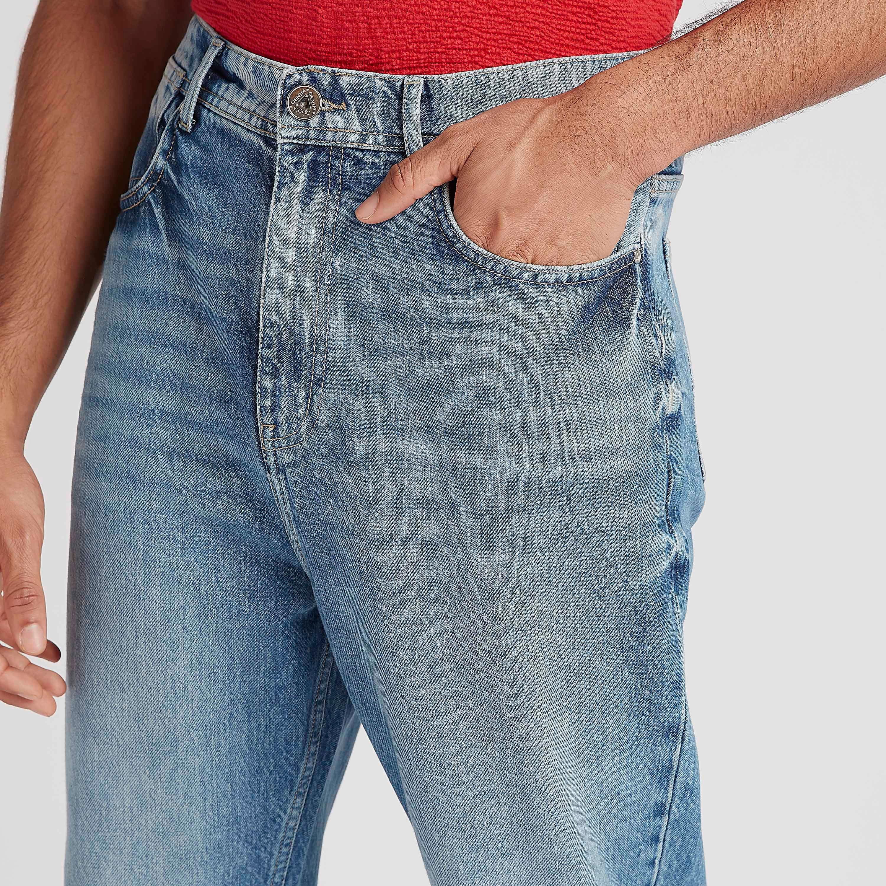 Iconic Straight Fit Jeans with Button Closure-men-clothing-bottoms-joggers-image-3