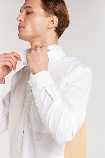 Sustainable Iconic Slim Fit Cut and Sew Shirt with Long Sleeves
