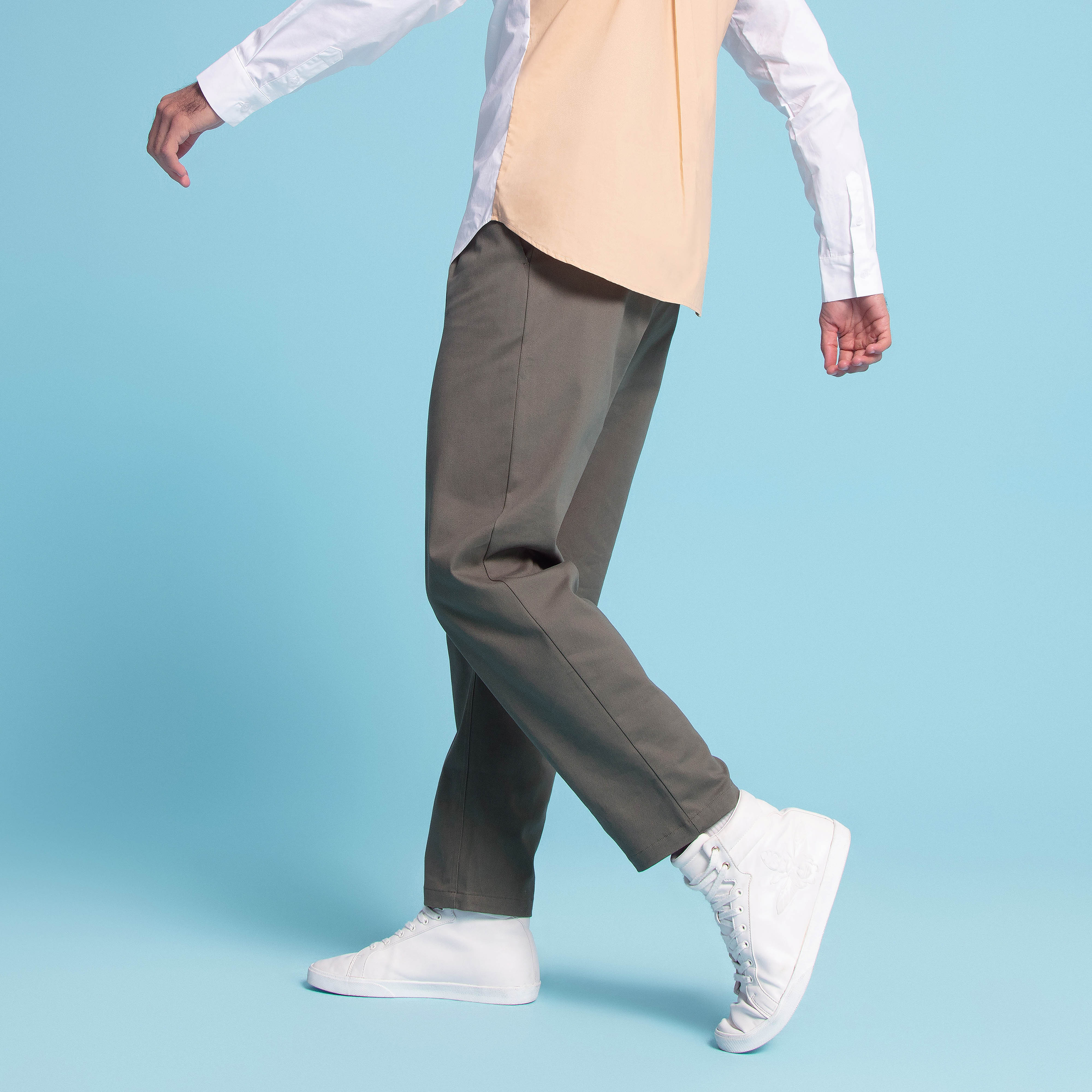 Formal High Waist Slim Fit Men Trousers – FanFreakz