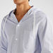 Iconic Striped Relaxed Fit Shirt with Hood-Shirts-thumbnail-2
