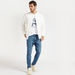Iconic Slim Fit Jacket with Long Sleeves-Jackets-thumbnail-5