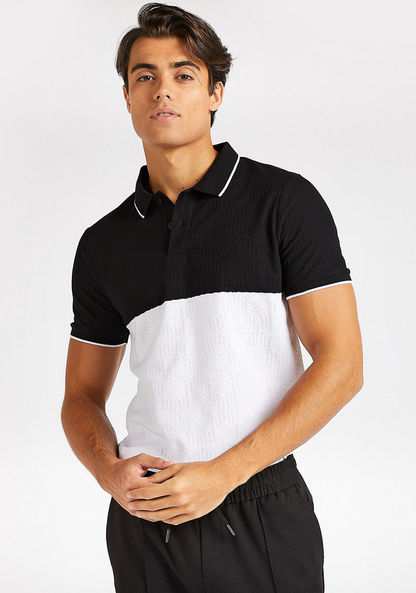 Iconic Slim Fit Polo T-shirt with Short Sleeves