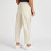 Iconic Textured Slim Fit Flexi Waist Trousers-Pants-thumbnail-3
