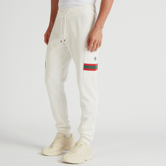 Iconic Solid Joggers with Drawstring Closure