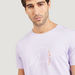 Iconic Printed Crew Neck T-shirt with Short Sleeves-T Shirts-thumbnail-2