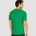 Iconic Textured Crew Neck T-shirt with Short Sleeves-T Shirts-thumbnailMobile-3