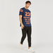 Iconic Printed Crew Neck T-shirt with Short Sleeves-T Shirts-thumbnailMobile-1