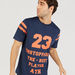 Iconic Printed Crew Neck T-shirt with Short Sleeves-T Shirts-thumbnailMobile-4