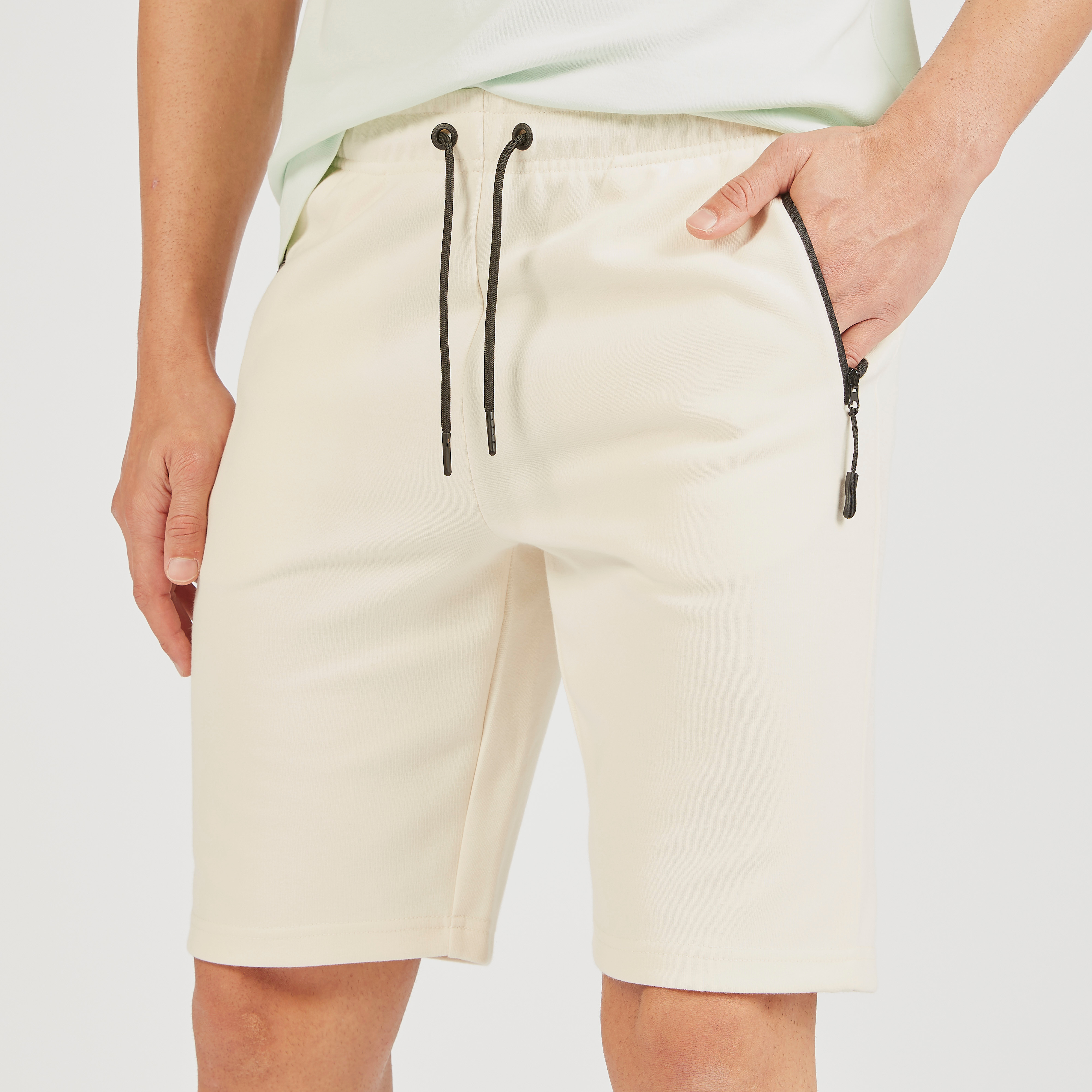 Iconic Solid Shorts with Drawstring Closure and Zip Pockets-men-clothing-bottoms-shorts-image-18
