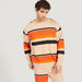 Iconic Striped Sweatshirt with Crew Neck and Long Sleeves-Sweatshirts-thumbnail-1