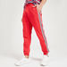 Iconic Solid Joggers with Drawstring Closure and Tape Detail-Joggers-thumbnailMobile-0