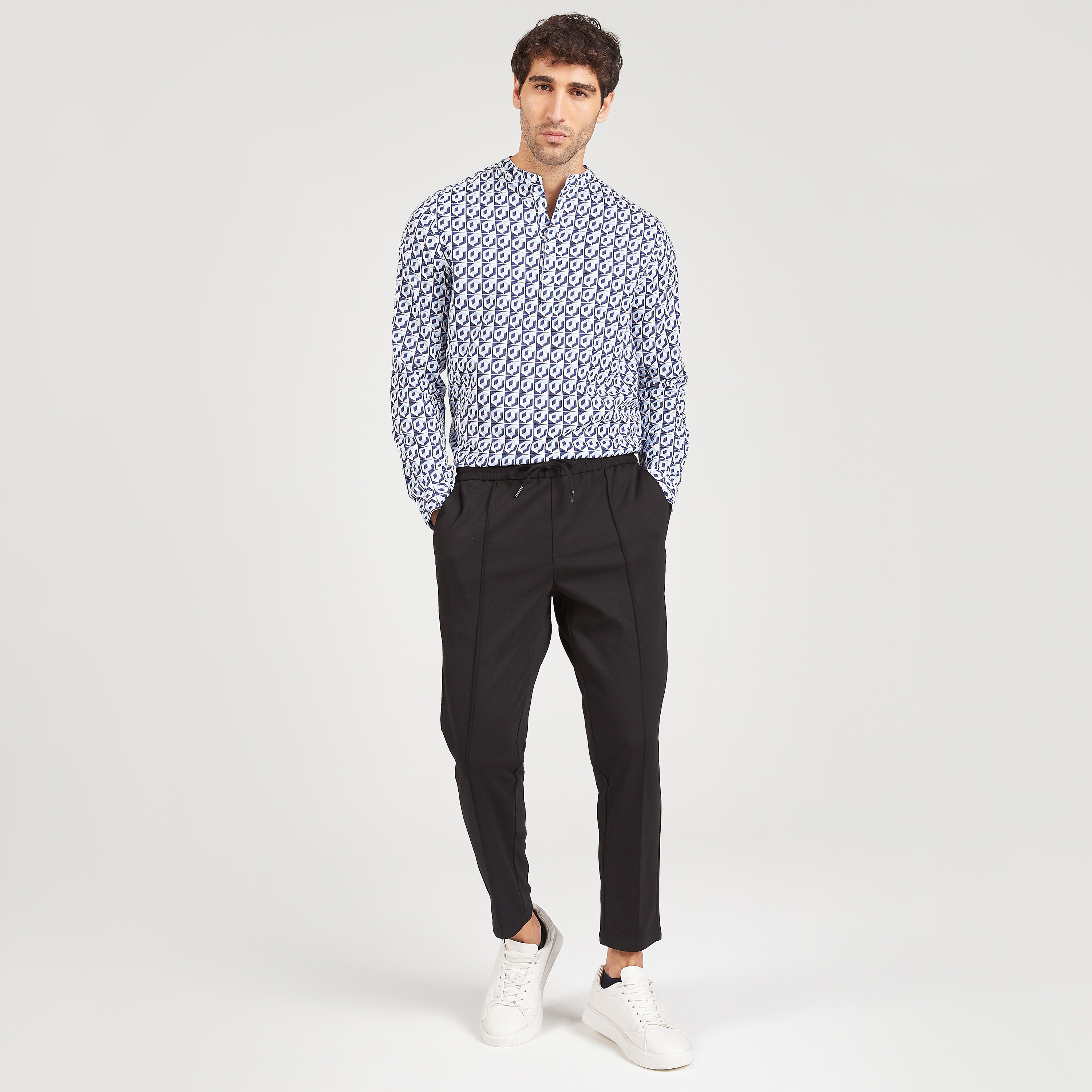 Iconic Printed Shirt with Long Sleeves-men-clothing-shirts-image-2
