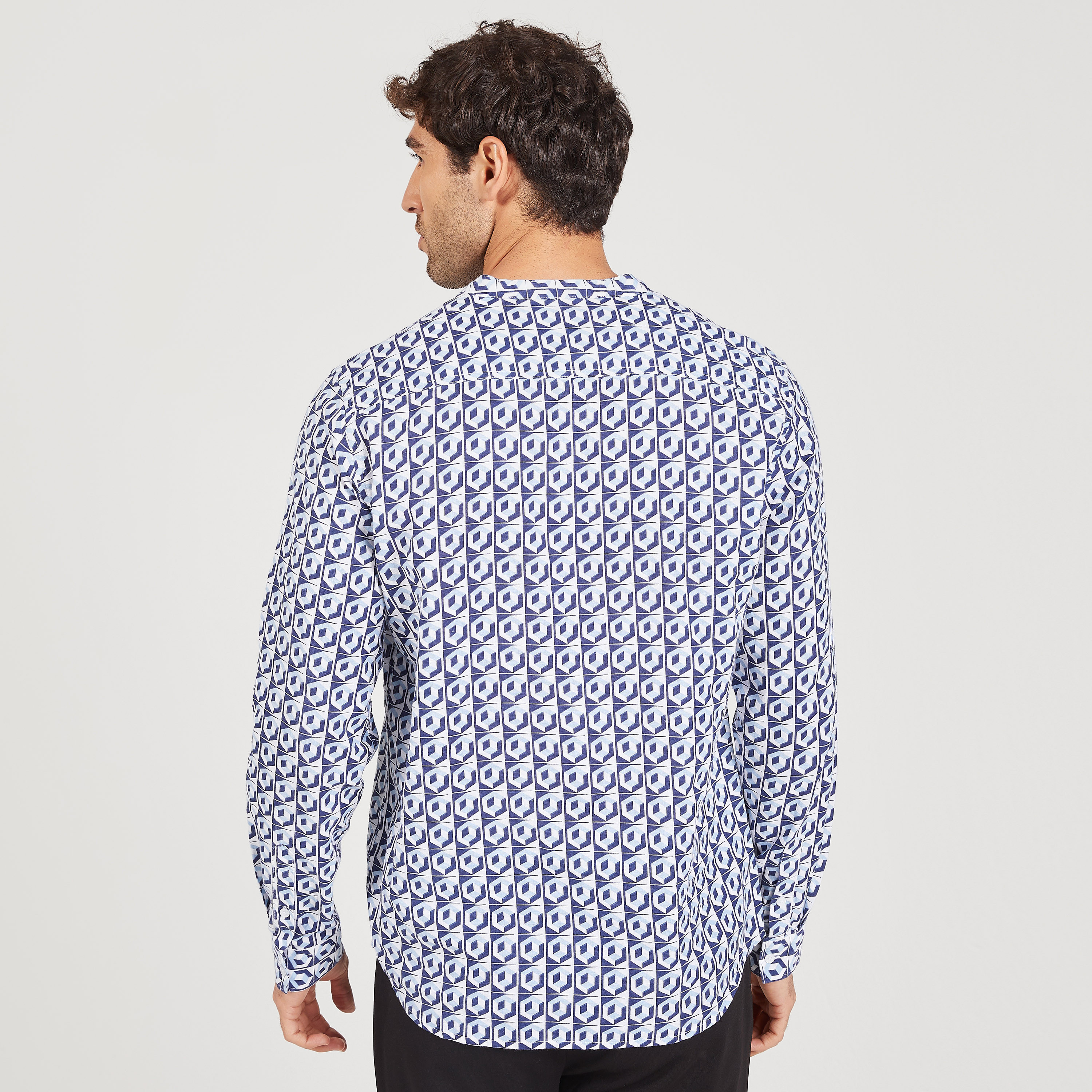 Iconic Printed Shirt with Long Sleeves-men-clothing-shirts-image-4