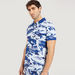 Iconic Camouflage Print Polo T-shirt with Short Sleeves-Polos-thumbnailMobile-2