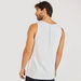 Iconic Textured Vest with Round Neck-Vests-thumbnail-3