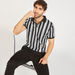 Iconic Striped Polo T-shirt with Short Sleeves-Polos-thumbnailMobile-0