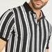Iconic Striped Polo T-shirt with Short Sleeves-Polos-thumbnailMobile-6