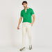 Iconic Embroidered Polo T-shirt with Short Sleeves-Polos-thumbnail-1