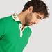 Iconic Embroidered Polo T-shirt with Short Sleeves-Polos-thumbnailMobile-2
