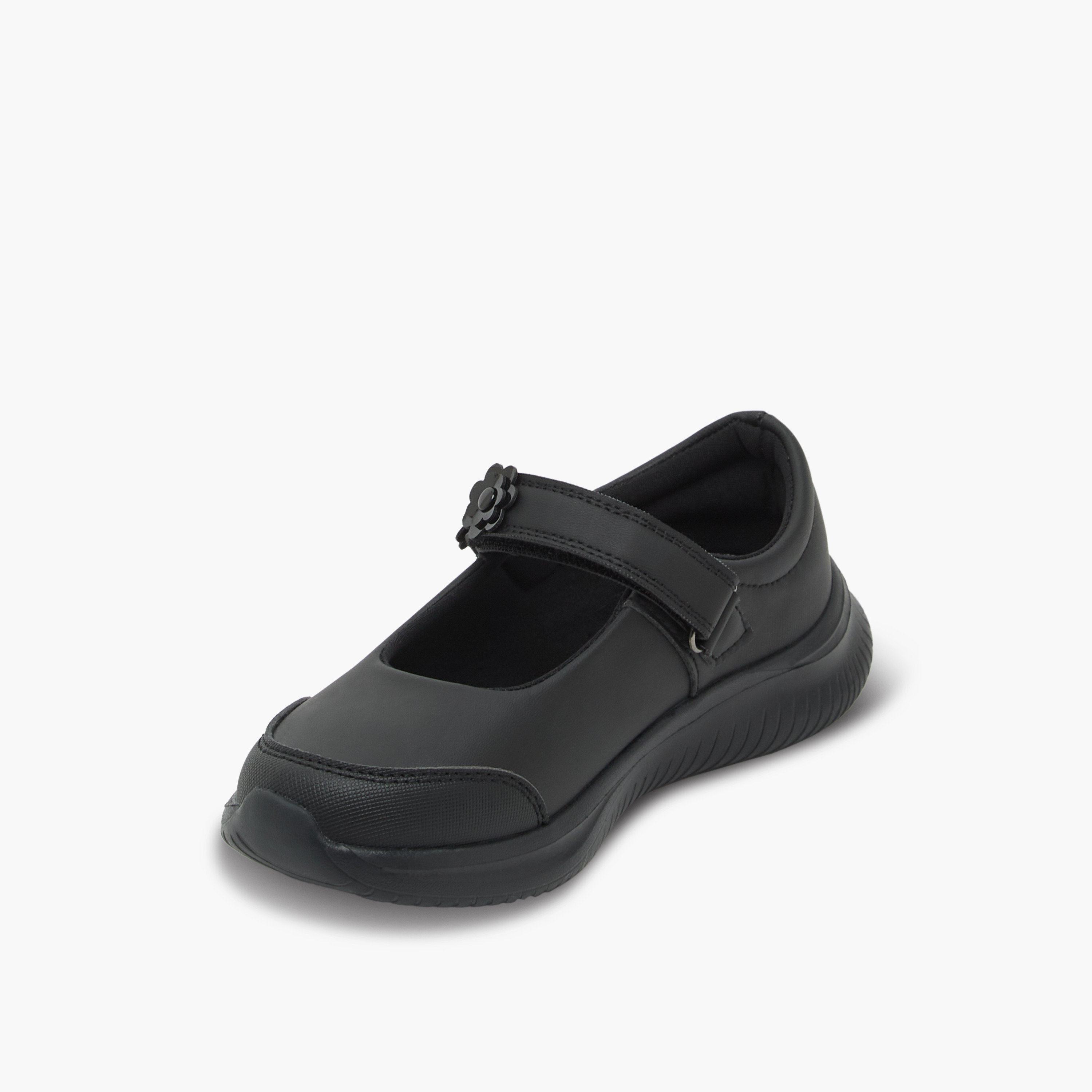 Dash Girls Hook & Loop Mary Jane School Shoes-girls-shoes-maryjanes-image-4