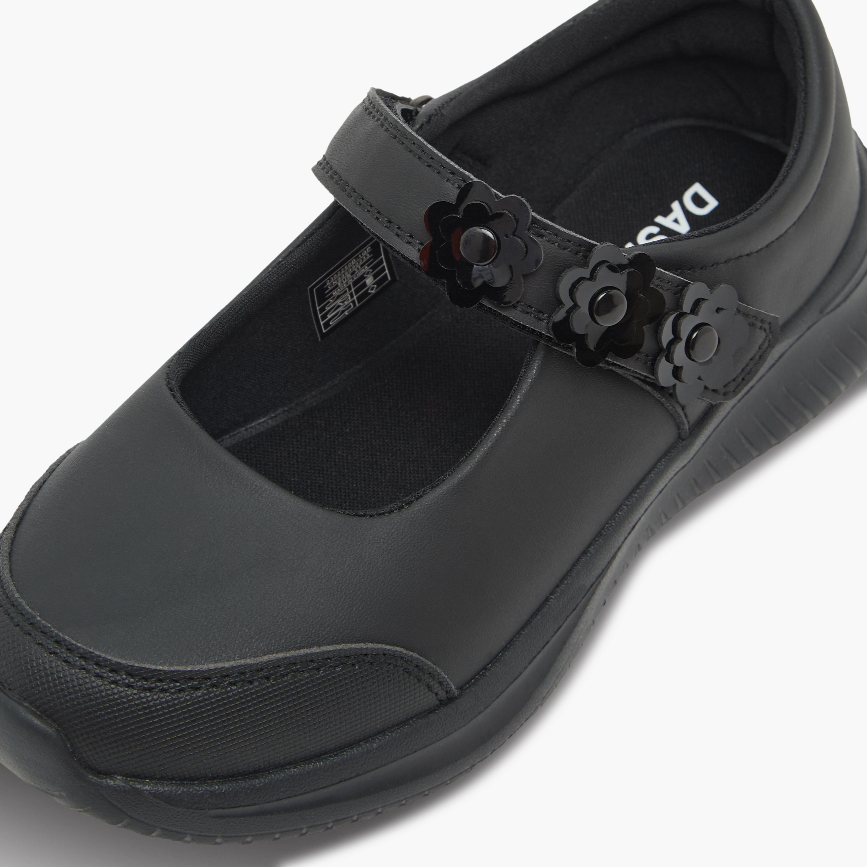 Dash Girls Hook & Loop Mary Jane School Shoes-girls-shoes-maryjanes-image-8