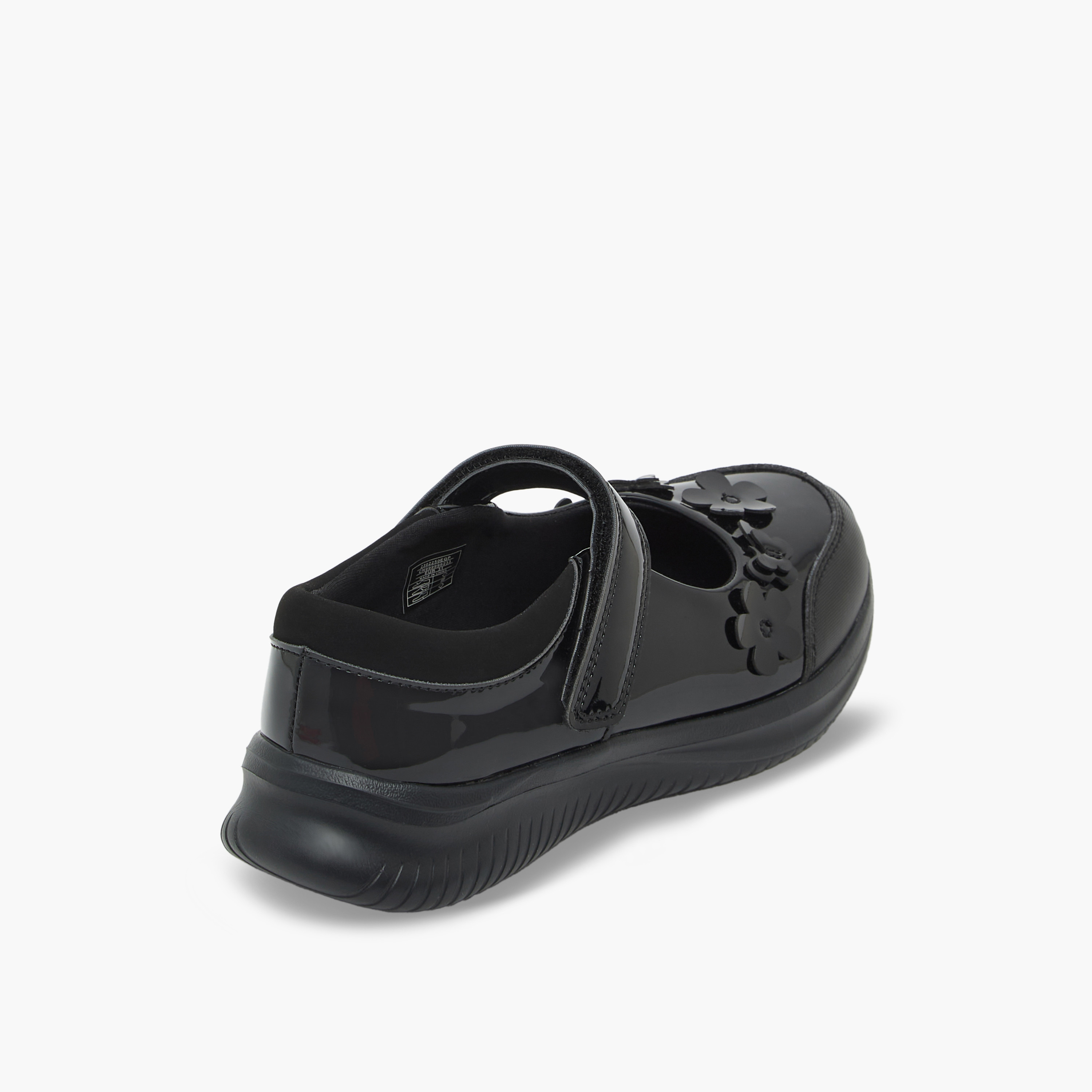 Dash Girls Hook & Loop Mary Jane School Shoes-girls-shoes-maryjanes-image-6