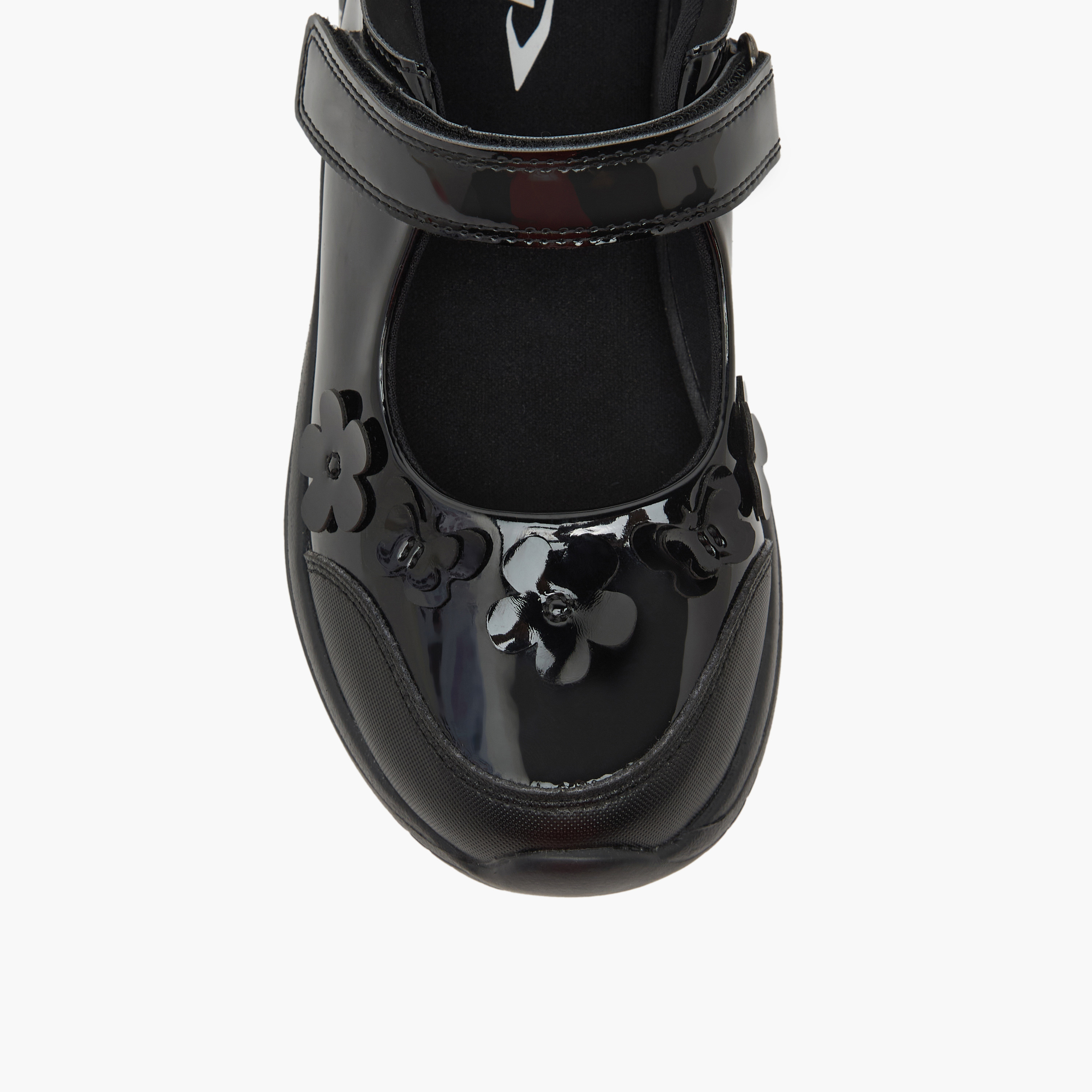Dash Girls Hook & Loop Mary Jane School Shoes-girls-shoes-maryjanes-image-7