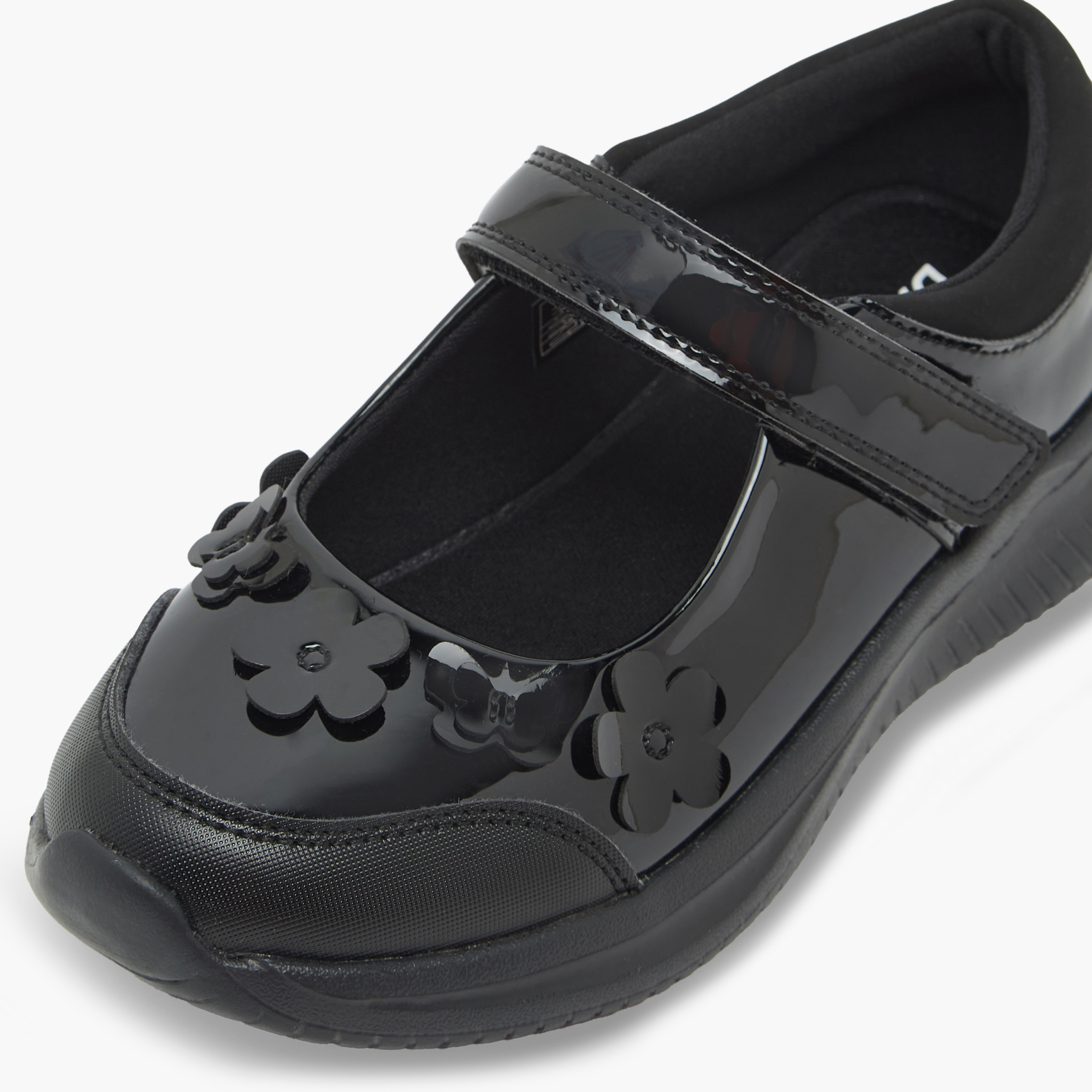 Dash Girls Hook & Loop Mary Jane School Shoes-girls-shoes-maryjanes-image-8