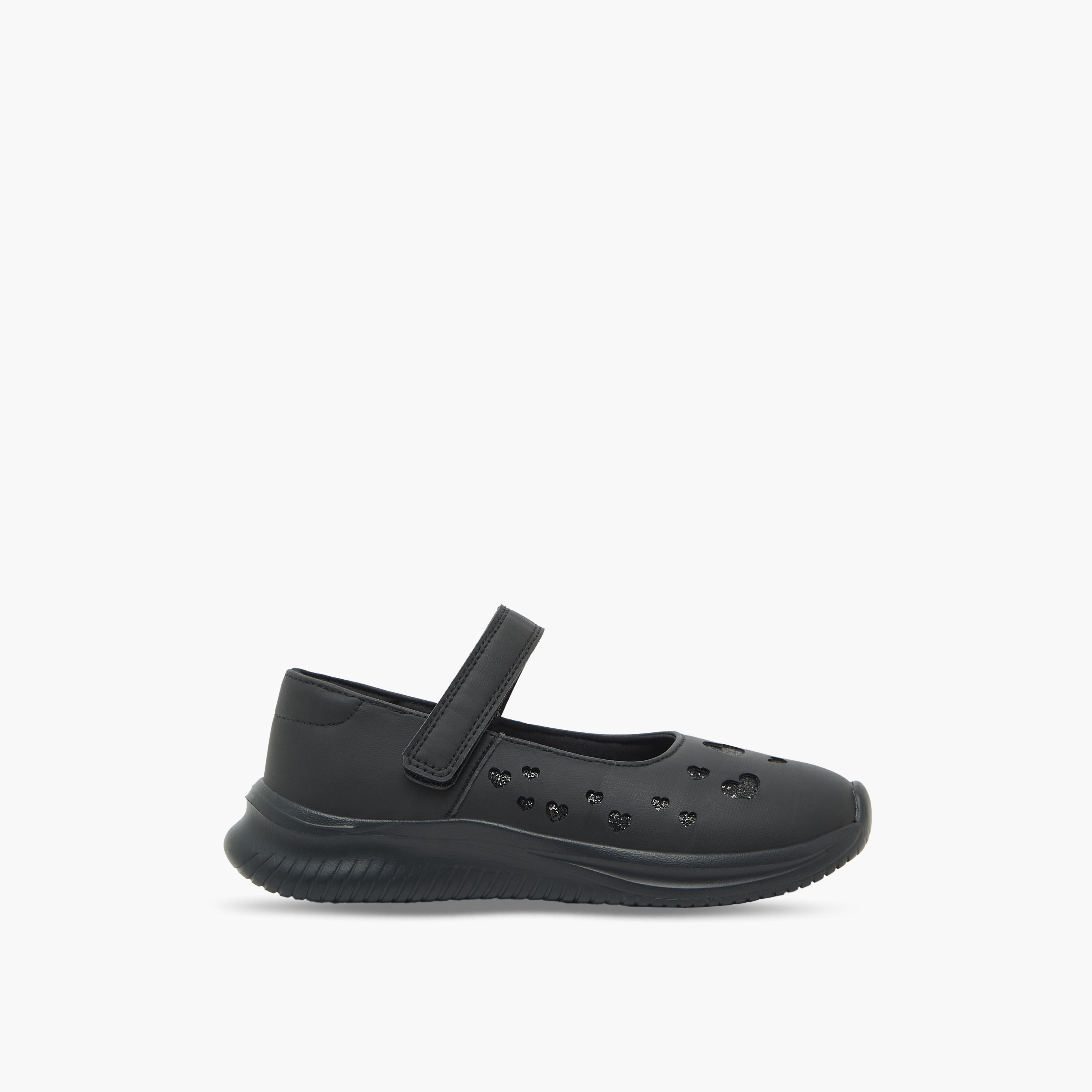 Dash Girls Hook & Loop Mary Jane School Shoes-girls-shoes-maryjanes-image-3