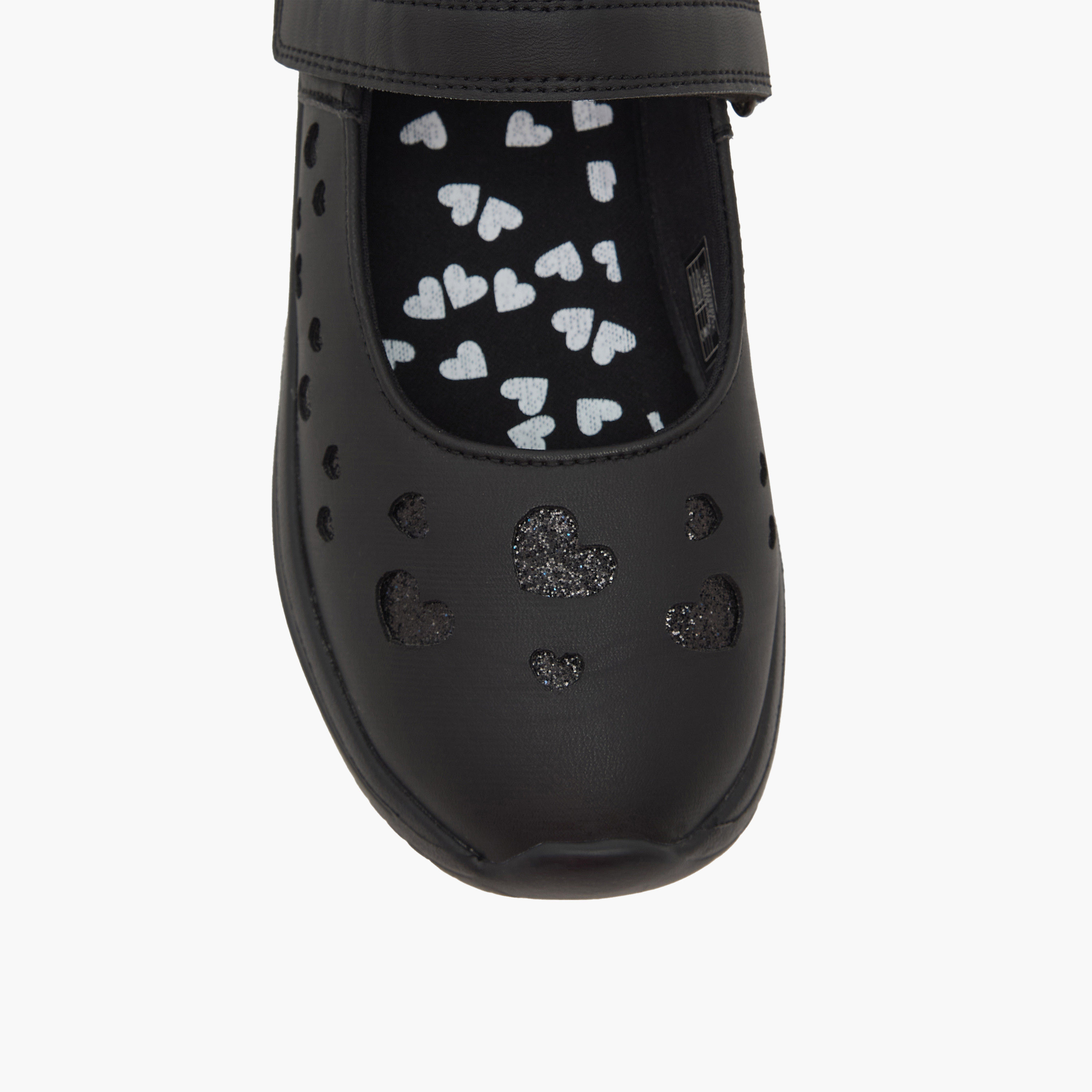 Dash Girls Hook & Loop Mary Jane School Shoes-girls-shoes-maryjanes-image-7