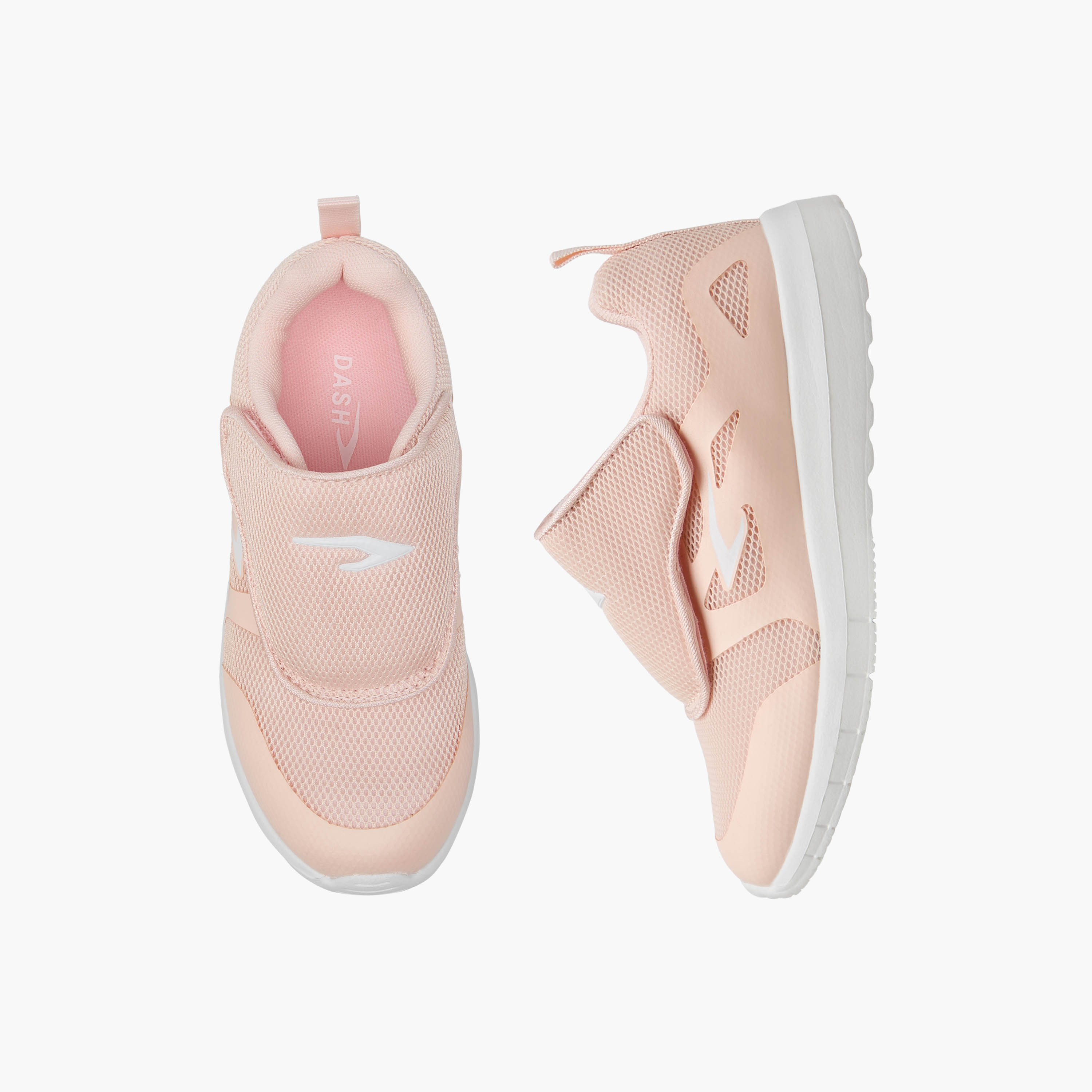 حذاء مشي بارز الملمس بشريط لاصق للبنات من داش-girls-shoes-sneakers-image-1