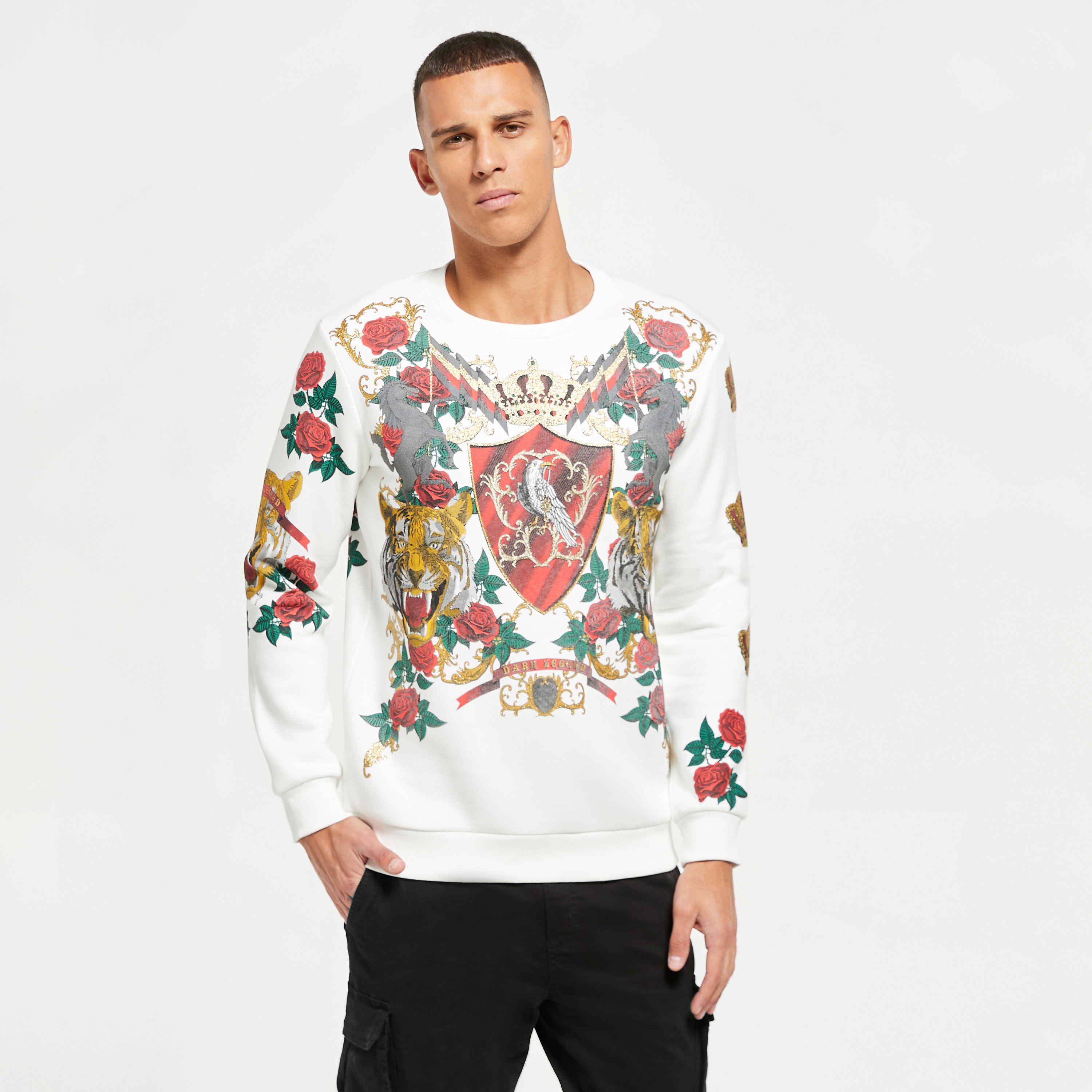 Patterned sweatshirts store