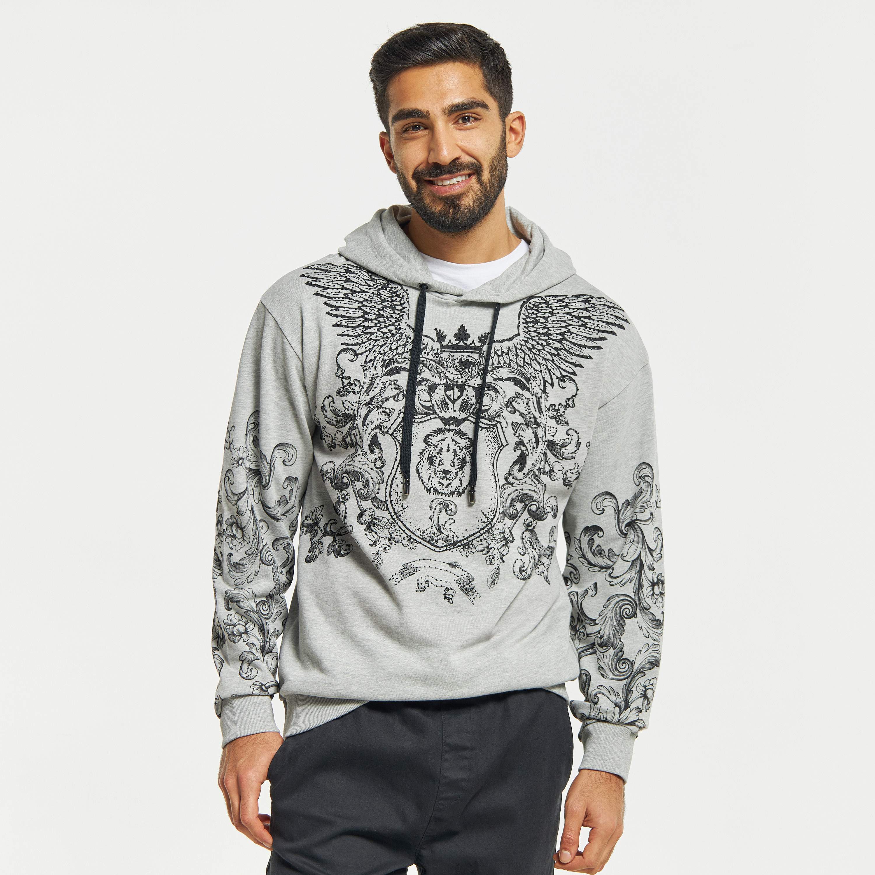 Embellished hoodie clearance